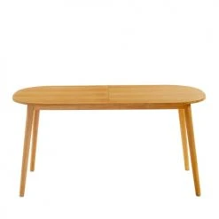 Drawer Tables à Manger Table à Manger Extensible 160-200x80cm Chêne -Marquee Magasin table a manger extensible 160 200x80cm chene 5