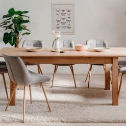 Homifab Tables à Manger Table à Manger Extensible 160/215 Cm Bois -Marquee Magasin table a manger extensible 160 215 cm bois 2