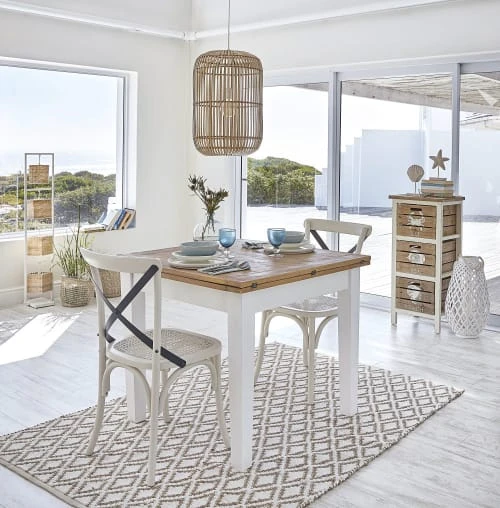 Maisons Du Monde Tables à Manger Table à Manger Extensible 4/8 Personnes L90/180 7 Maisons Du Monde Tables à Manger Table à Manger Extensible 4/8 Personnes L90/180 – Image 5