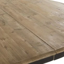 Maisons Du Monde Tables à Manger Table à Manger Extensible 6/8 Personnes En Pin Recyclé Et Bouleau L140/190 -Marquee Magasin table a manger extensible 6 8 personnes en pin recycle et bouleau l140 190 1000 14 20 196041 4