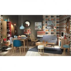 Maisons Du Monde Tables à Manger Table à Manger Extensible 6 à 10 Personnes Gris Anthracite L150/220 -Marquee Magasin table a manger extensible 6 a 10 personnes gris anthracite l150 220 1000 6 26 138811 3