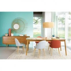 Maisons Du Monde Tables à Manger Table à Manger Extensible 8 à 12 Personnes En Chêne L200/300 -Marquee Magasin table a manger extensible 8 a 12 personnes en chene l200 300 1000 16 27 165749 10