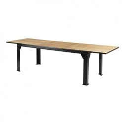 Maisons Du Monde Tables à Manger Table à Manger Extensible 8 à 12 Personnes En Manguier Et Métal L200/280 -Marquee Magasin table a manger extensible 8 a 12 personnes en manguier et metal l200 280 1000 9 13 165776 3