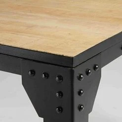 Maisons Du Monde Tables à Manger Table à Manger Extensible 8 à 12 Personnes En Manguier Et Métal L200/280 -Marquee Magasin table a manger extensible 8 a 12 personnes en manguier et metal l200 280 1000 9 13 165776 5