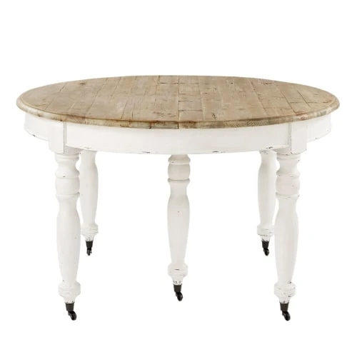 Maisons Du Monde Tables à Manger Table à Manger Extensible à Roulettes 6/14 Personnes L125/325 3 Maisons Du Monde Tables à Manger Table à Manger Extensible à Roulettes 6/14 Personnes L125/325