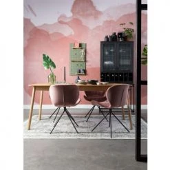 Zuiver Tables à Manger Table à Manger Extensible Effet Bois 180-240x90cm -Marquee Magasin table a manger extensible effet bois 180 240x90cm 3