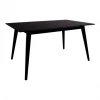 Meubles & Design Tables à Manger Table à Manger Extensible En Bois 150/230x90cm Noir -Marquee Magasin table a manger extensible en bois 150 230x90cm noir