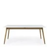 Tenzo Tables à Manger Table à Manger Extensible En Bois 180-240x90cm Blanc -Marquee Magasin table a manger extensible en bois 180 240x90cm blanc