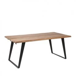 Drawer Tables à Manger Table à Manger Extensible En Bois 180-250x90cm Bois -Marquee Magasin table a manger extensible en bois 180 250x90cm bois 3