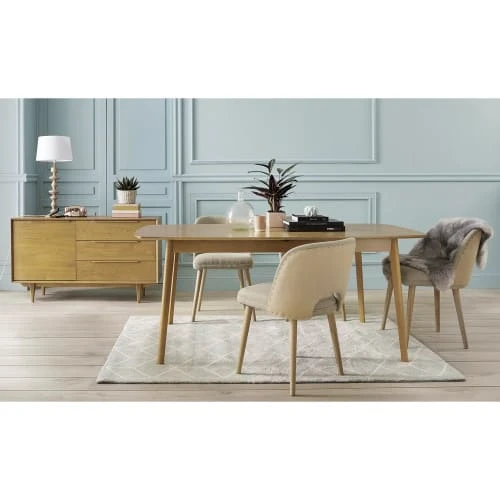 Maisons Du Monde Tables à Manger Table à Manger Extensible En Chêne 8/10 Personnes L180/240 5 Maisons Du Monde Tables à Manger Table à Manger Extensible En Chêne 8/10 Personnes L180/240 – Image 3