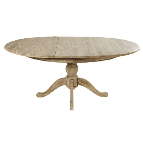 Maisons Du Monde Tables à Manger Table à Manger Extensible En Sapin Recyclé Grisé 6/8 Personnes L140/180 4 Maisons Du Monde Tables à Manger Table à Manger Extensible En Sapin Recyclé Grisé 6/8 Personnes L140/180 – Image 2