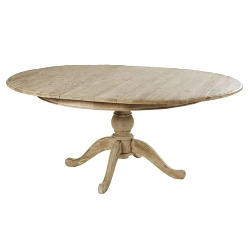 Maisons Du Monde Tables à Manger Table à Manger Extensible En Sapin Recyclé Grisé 6/8 Personnes L140/180 5 Maisons Du Monde Tables à Manger Table à Manger Extensible En Sapin Recyclé Grisé 6/8 Personnes L140/180 – Image 3