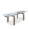 Angel Cerda Tables à Manger Table à Manger Extensible En Verre Trempé L240/160 -Marquee Magasin table a manger extensible en verre trempe l240 160