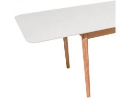 Meubles & Design Tables à Manger Table à Manger Extensible Style Scandinave Blanc -Marquee Magasin table a manger extensible style scandinave blanc 2