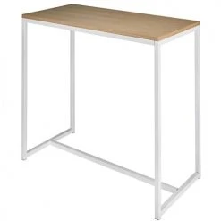 Maisons Du Monde Tables à Manger Table à Manger Haute En Métal Blanc 4/6 Personnes L120 -Marquee Magasin table a manger haute en metal blanc 4 6 personnes l120 1000 15 39 165884 2