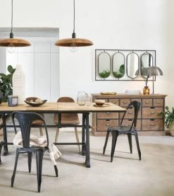 Maisons Du Monde Tables à Manger Table à Manger Indus Extensible 8 à 10 Personnes L180/220 -Marquee Magasin table a manger indus extensible 8 a 10 personnes l180 220 1000 3 33 131192 18