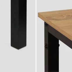 Alice's Garden Tables à Manger Table à Manger Métal & Décor Bois, 4/6 Places 9 Alice's Garden Tables à Manger Table à Manger Métal & Décor Bois, 4/6 Places -Marquee Magasin table a manger metal decor bois 4 6 places 2