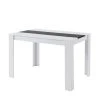 Baita Tables à Manger Table à Manger Noir Et Blanc 120cm -Marquee Magasin table a manger noir et blanc 120cm