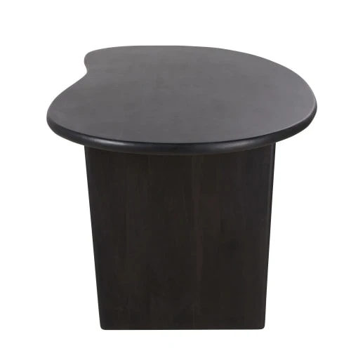 Maisons Du Monde Tables à Manger Table à Manger Ovale En Bois De Manguier Massif Noir 6/8 Personnes L200 4 Maisons Du Monde Tables à Manger Table à Manger Ovale En Bois De Manguier Massif Noir 6/8 Personnes L200 – Image 2