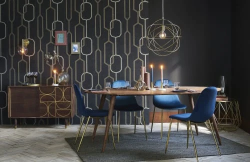 Maisons Du Monde Tables à Manger Table à Manger Ovale En Sheesham Massif 6/8 Personnes L200 8 Maisons Du Monde Tables à Manger Table à Manger Ovale En Sheesham Massif 6/8 Personnes L200 – Image 6