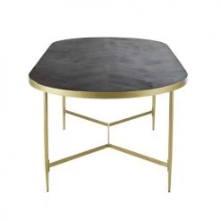 Maisons Du Monde Tables à Manger Table à Manger Ovale Lattes En Manguier Noirci 8/10 Personnes L220 -Marquee Magasin table a manger ovale lattes en manguier noirci 8 10 personnes l220 1000 10 15 199029 2