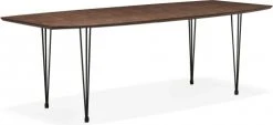 Kokoon Design Tables à Manger Table à Manger Plateau Bois Foncé 10 Places L270cm 13 Kokoon Design Tables à Manger Table à Manger Plateau Bois Foncé 10 Places L270cm -Marquee Magasin table a manger plateau bois fonce 10 places l270cm 5