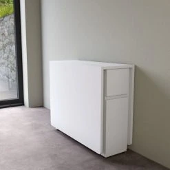 Woodman Tables à Manger Table à Manger Pliable En Bois 170x90cm Blanc -Marquee Magasin table a manger pliable en bois 170x90cm blanc 3