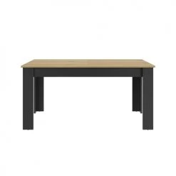 Diagone Tables à Manger Table à Manger Rallonge Naturel Noir 9 Diagone Tables à Manger Table à Manger Rallonge Naturel Noir -Marquee Magasin table a manger rallonge naturel noir 1
