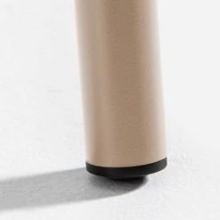 Oviala Tables à Manger Table à Manger Rectangulaire En Acier Taupe -Marquee Magasin table a manger rectangulaire en acier taupe 3