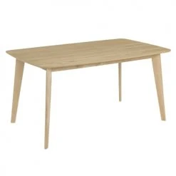 Rendez Vous Déco Tables à Manger Table à Manger Rectangulaire En Bois Clair, 6 Personnes