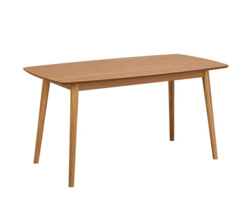 Meubles & Design Tables à Manger Table à Manger Rectangulaire En Bois De Chêne Naturel 5 Meubles & Design Tables à Manger Table à Manger Rectangulaire En Bois De Chêne Naturel – Image 3