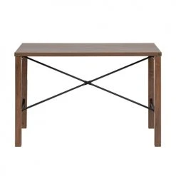 Urban Meuble Tables à Manger Table à Manger Rectangulaire Rustique Chêne Gris 120x60