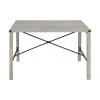 Urban Meuble Tables à Manger Table à Manger Rectangulaire Rustique Chêne Gris 120x80 -Marquee Magasin table a manger rectangulaire rustique chene gris 120x80 1