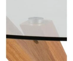 Meubles & Design Tables à Manger Table à Manger Ronde 119cm En Verre Pieds Bois 12 Meubles & Design Tables à Manger Table à Manger Ronde 119cm En Verre Pieds Bois -Marquee Magasin table a manger ronde 119cm en verre pieds bois 4