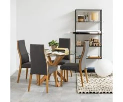 Meubles & Design Tables à Manger Table à Manger Ronde 119cm En Verre Pieds Bois 13 Meubles & Design Tables à Manger Table à Manger Ronde 119cm En Verre Pieds Bois -Marquee Magasin table a manger ronde 119cm en verre pieds bois 5