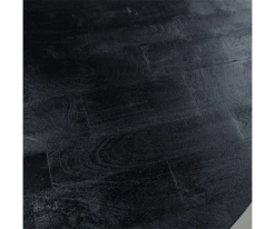 Meubles & Design Tables à Manger Table à Manger Ronde 140cm En Bois Et Métal Noir -Marquee Magasin table a manger ronde 140cm en bois et metal noir 1