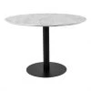 Meubles & Design Tables à Manger Table à Manger Ronde Aspect Marbre 110 Cm Gris -Marquee Magasin table a manger ronde aspect marbre 110 cm gris 6