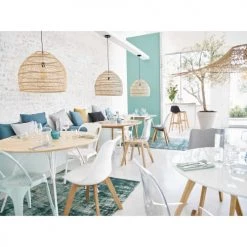 Maisons Du Monde Tables à Manger Table à Manger Ronde Blanche 4 Personnes D90 -Marquee Magasin table a manger ronde blanche 4 personnes d90 1000 14 39 146860 6