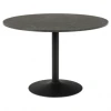 Meubles & Design Tables à Manger Table à Manger Ronde Effet Marbre 110cm -Marquee Magasin table a manger ronde effet marbre 110cm