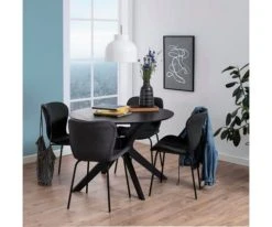 Meubles & Design Tables à Manger Table à Manger Ronde En Bois 105cm -Marquee Magasin table a manger ronde en bois 105cm 3