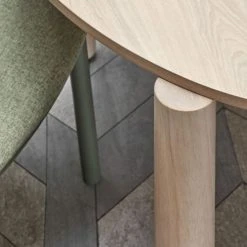 TEULAT Tables à Manger Table à Manger Ronde En Bois D120cm Bois Clair -Marquee Magasin table a manger ronde en bois d120cm bois clair 9