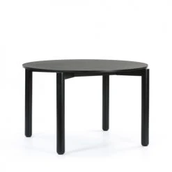 TEULAT Tables à Manger Table à Manger Ronde En Bois D120cm Noir -Marquee Magasin table a manger ronde en bois d120cm noir 9