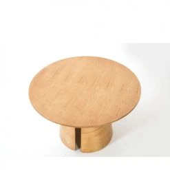 TEULAT Tables à Manger Table à Manger Ronde En Bois D137cm Bois Clair -Marquee Magasin table a manger ronde en bois d137cm bois clair 2