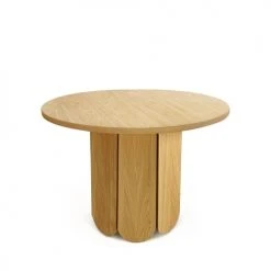 Woodman Tables à Manger Table à Manger Ronde En Bois Massif D100cm -Marquee Magasin table a manger ronde en bois massif d100cm 4