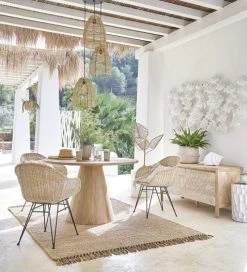 Maisons Du Monde Tables à Manger Table à Manger Ronde En Manguier Massif Blanchi 5/6 Personnes D120 -Marquee Magasin table a manger ronde en manguier massif blanchi 5 6 personnes d120 1000 11 5 199183 3