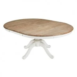 Maisons Du Monde Tables à Manger Table à Manger Ronde Extensible 6 à 8 Personnes L140/190 -Marquee Magasin table a manger ronde extensible 6 a 8 personnes l140 190 1000 15 28 166734 3