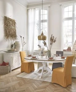 Maisons Du Monde Tables à Manger Table à Manger Ronde Extensible 6 à 8 Personnes L140/190 -Marquee Magasin table a manger ronde extensible 6 a 8 personnes l140 190 1000 15 28 166734 7