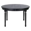 Maisons Du Monde Tables à Manger Table à Manger Ronde Extensible Noire 6/8 Personnes L120/200 -Marquee Magasin table a manger ronde extensible noire 6 8 personnes l120 200 1000 11 30 219872 1