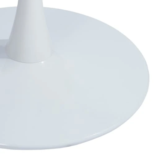 Urban Meuble Tables à Manger Table à Manger Ronde Style Scandinave Blanc/Chêne Dia.100CM 8 Urban Meuble Tables à Manger Table à Manger Ronde Style Scandinave Blanc/Chêne Dia.100CM – Image 6