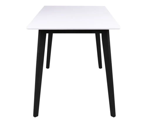 Meubles & Design Tables à Manger Table à Manger Scandinave 120x70cm Noir 6 Meubles & Design Tables à Manger Table à Manger Scandinave 120x70cm Noir – Image 4